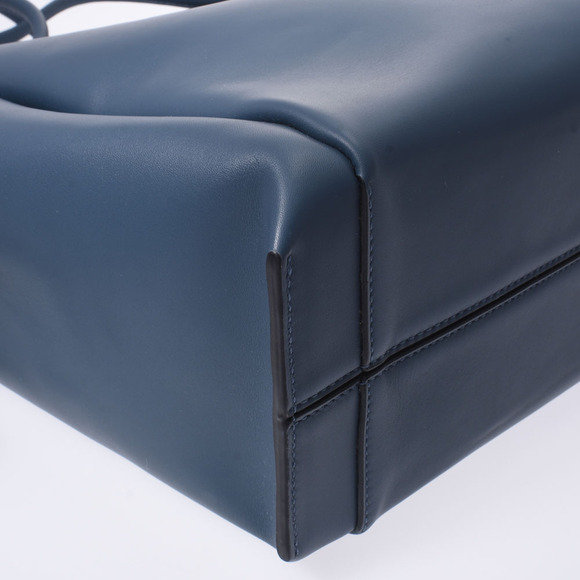 Loewe Flamenco Knot Tote Steel Blue Calfskin Bag - Picture 7 of 9